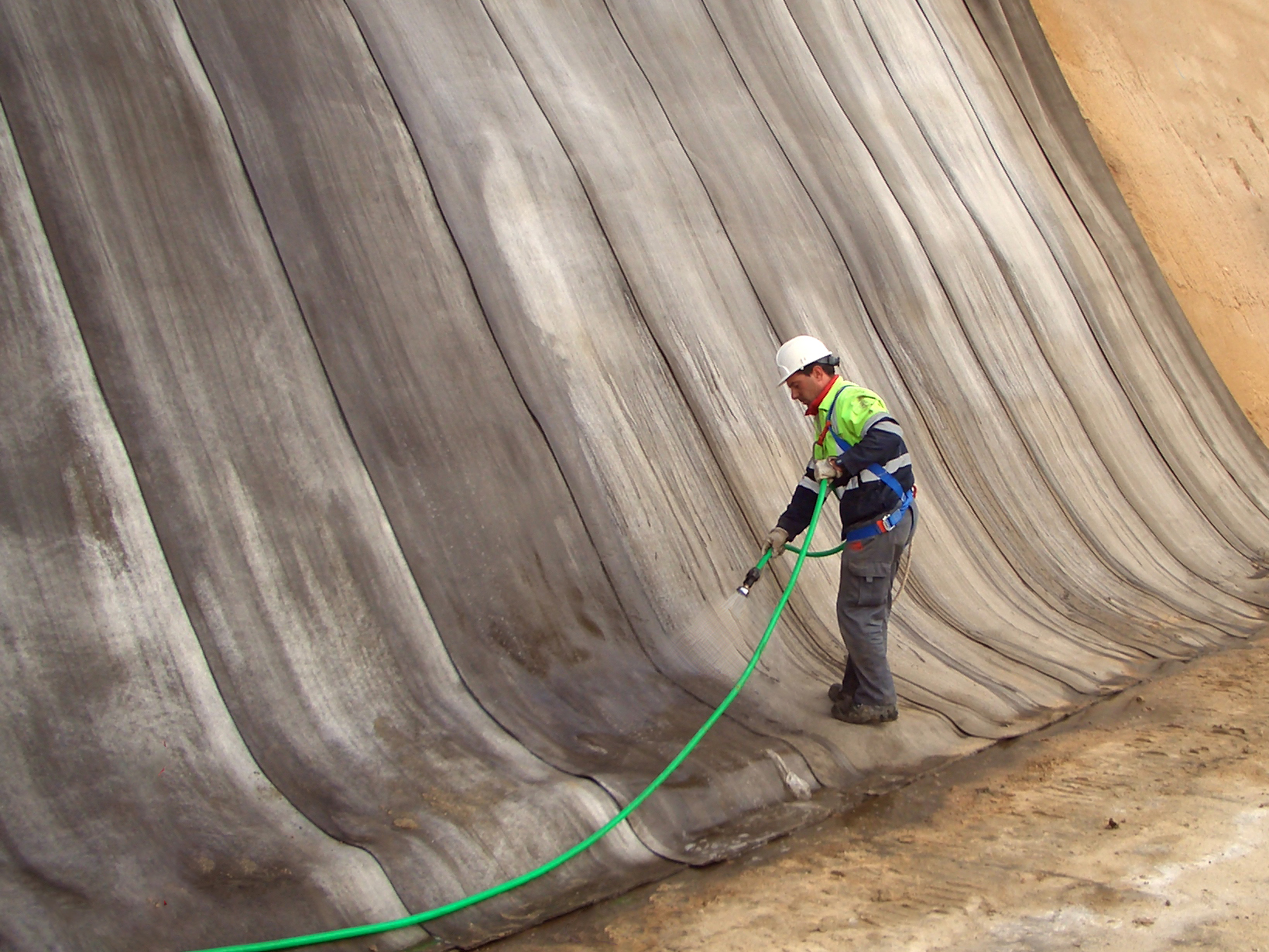 Unactivated Concrete Canvas | JON SHPK | jonshpk.com tirana | Construction